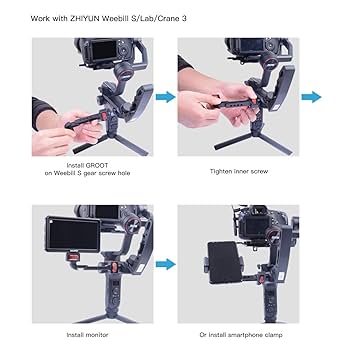 Amazon.co.jp: Weebill S/Ronin SCカメラモニターマウント 延長